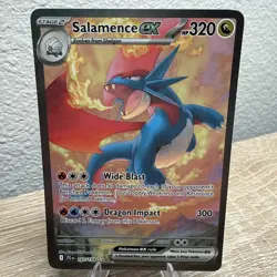 Pokemon TCG Salamence EX Journey Together Special Illustration Rare Card 187/159 - Image 4