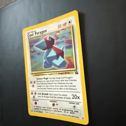 Cool Porygon Holo Black Star Promo 15 WOTC Pokemon Card - NM SWIRL! - Image 5