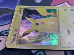 Pikachu 112/111 Rising Rivals Secret Rare Holo Pokemon Card TCG MP - Image 4
