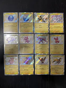 Pokemon TCG Paldean Fates Electric Baby Shiny | 12 Card Lot NM | Lot #3 - Image 1