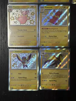 Pokemon TCG Paldean Fates Electric Baby Shiny | 12 Card Lot NM | Lot #3 - Image 4