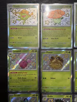 Pokemon TCG Paldean Fates Grass Baby Shiny | 15 Card Lot NM | Lot #1 - Image 2
