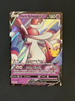 Dark Sylveon V SWSH134 Pokemon SWSH Promo Card Celebrations - Image 1
