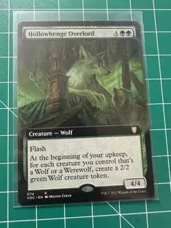 MTG - Hollowhenge Overlord- VOC - Borderless Rare - Image 1
