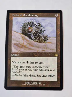 MTG - Helm of Awakening Retro Frame - Dominaria Remastered - Image 1