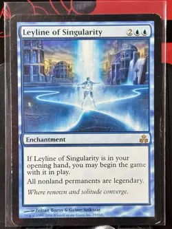 Leyline of Singularity - Reg - MTG - Guildpact - 29/165 - RARE ~ LP - Image 2
