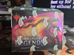 1x Magic Commander Legends Collector Booster Box Sealed ** MagikJnkie ** - Image 1