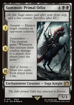Summon: Primal Odin FIN NM MTG - Image 1