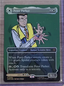 Peter Parker (0232) (Borderless) Marvel's Spider-Man Foil - Image 1