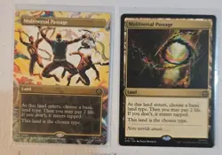 MTG Multiversal Passage 1X Borderless #0206 - 1X Regular #0108 Spider-Man - Image 2