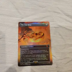 The One Ring (Borderless Alternate Art) [The Lord of the Rings: Tales of - Image 1