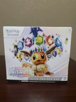 Pokemon Prismatic Evolutions ETB Elite Trainer Box Sealed (see all photos) - Image 1