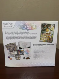 Pokemon Prismatic Evolutions ETB Elite Trainer Box Sealed (see all photos) - Image 3