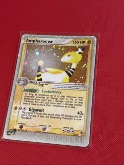 Pokemon TCG Ampharos EX 89/97 Dragon Frontiers Ultra Rare Holo NM - Image 2