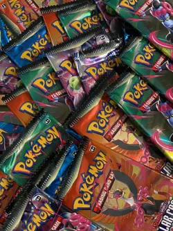 36 Pokemon TCG S&V Stellar Crown Booster Packs - 36 Packs - Factory Sealed - Image 1