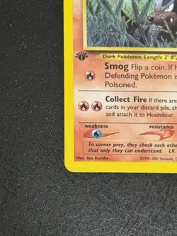 Pokemon TCG Houndour Neo Discovery 1st Edition 24/75 - Image 5
