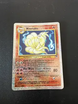 Pokemon Ninetales 17/110 Holo Reverse, Legendary Collection, ENG - No Shining - Image 2