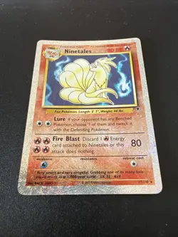 Pokemon Ninetales 17/110 Holo Reverse, Legendary Collection, ENG - No Shining - Image 3