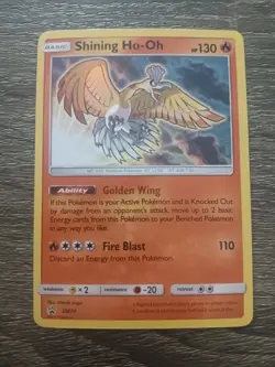 Shining Ho-Oh SM70 - SM Promo Holo Rare - Pokemon TCG - NM - Image 2