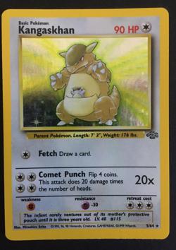 Pokemon Kangaskhan HOLO 5/64 - Jungle Set - Excellent - All Same Condition - Image 1