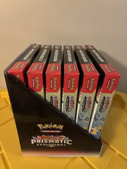Pokemon TCG SV8.5 Prismatic Evolutions Poster Collection Sealed Display Case - Image 4