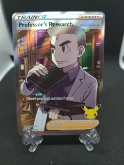 Professor’s Research 024/025 Full Art Holo Celebrations - Pokemon TCG - NM/M - Image 1