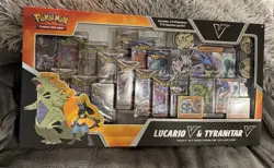 Pokemon TCG: Lucario & Tyranitar V Heavy Hitters - 14 Packs w/Evolving Skies NIB - Image 2