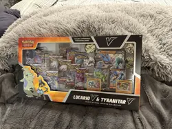 Pokemon TCG: Lucario & Tyranitar V Heavy Hitters - 14 Packs w/Evolving Skies NIB - Image 3