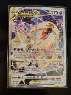 POKEMON TCG - Deoxys VSTAR GG46/GG70 Crown Zenith: Galarian Gallery - NM - Image 1