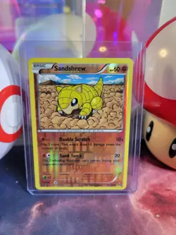 Sandshrew 75/162 Pokemon TCG XY Breakthrough Reverse Holo Common MP - Image 1