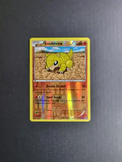 Sandshrew 75/162 Pokemon TCG XY Breakthrough Reverse Holo Common MP - Image 2