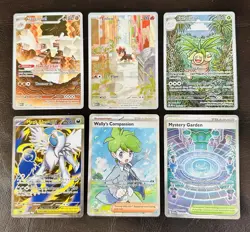 Pokemon Mega Evolutions Lot of 6 Illustration Rare & Full Art Ultra Rare’s - Image 1