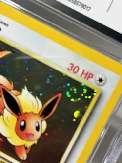 Eevee 11/53 Wotc Black Star Promo Holo Pokemon CGC 8.0 NM/MINT with **SWIRL** - Image 5