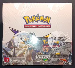 Pokemon TCG Sun & Moon Ultra Prism Booster Box Factory Sealed 36 Packs - Image 2