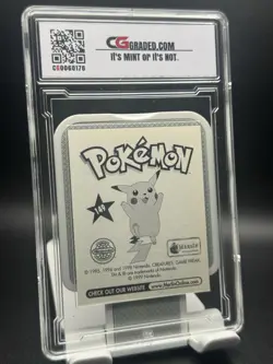 CG GM 10 1999 MERLIN POKEMON #149 DRAGONITE SERIES 1 STICKER - Image 2