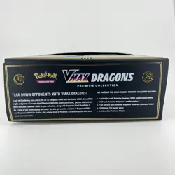 Pokemon TCG: Sword & Shield VMAX Dragons Premium Collection - Factory Sealed - Image 2