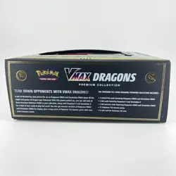 Pokemon TCG: Sword & Shield VMAX Dragons Premium Collection - Factory Sealed - Image 4