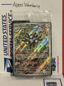Pokemon SEALED Magneton Black ⭐ Promo 159 Surging Sparks (NM) PSA 10 Contender! - Image 1
