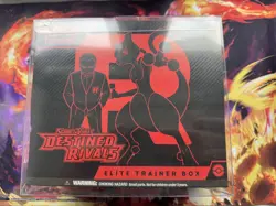 Pokemon TCG - Destined Rivals ETB Elite Trainer Box - New with Acrylic Case - Image 1