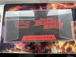 Pokemon TCG - Destined Rivals ETB Elite Trainer Box - New with Acrylic Case - Image 4