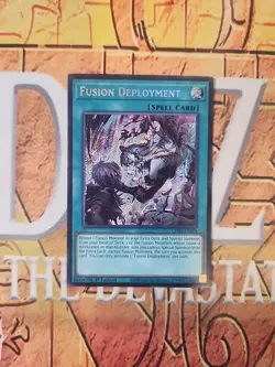 Fusion Deployment CH01-EN029 Secret Rare 1st Edition NM Yugioh - Image 1