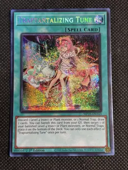 YuGiOh! - Traptantalizing Tune MP25-EN143 Prismatic Secret Rare 1st Edition NM - Image 1