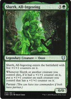 MTG CMR Commander Legends Slurrk, All-Ingesting Card 256/361 U - Image 1
