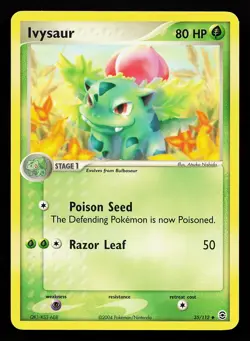 Ivysaur 35/112 Uncommon EX FireRed & LeafGreen Pokemon Card - Image 1