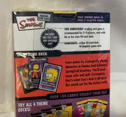 The Simpsons Trading Card Game Lisa Simpson Theme 1-player Deck 40 Cards NEW - Image 4
