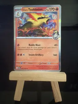 ETHAN’S TYPHLOSION - 34/182 Destined Rivals NM - Holo Rare - Pokemon TCG Card - Image 1