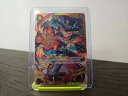 One Piece Card Game TCG Sabo OP07-118 SEC M/NM Condition - Image 1