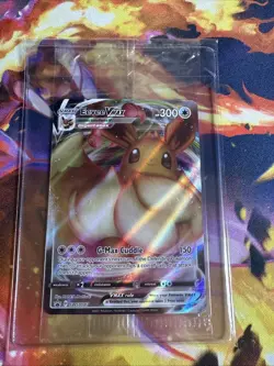 Eevee VMAX SWSH087 Shining Fates Black Star Promo Pokemon Card TCG - NM Sealed - Image 1