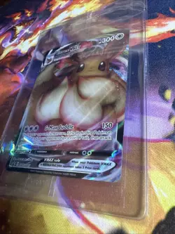 Eevee VMAX SWSH087 Shining Fates Black Star Promo Pokemon Card TCG - NM Sealed - Image 3