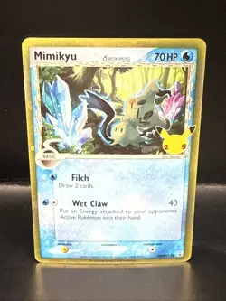 Pokemon Card TCG - Mimikyu Delta Species SWSH136 Promo Celebrations A - Image 2